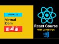 Virtual Dom in React in Tamil