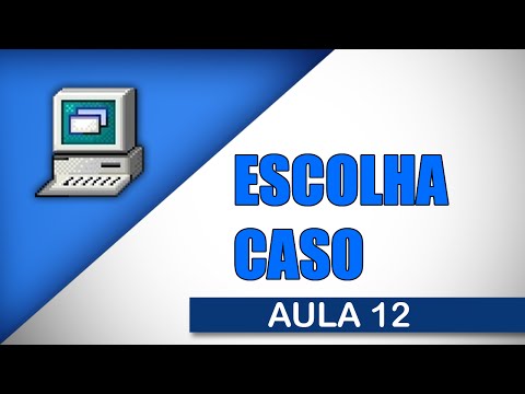 Visualg Aula 12 - ESCOLHA CASO