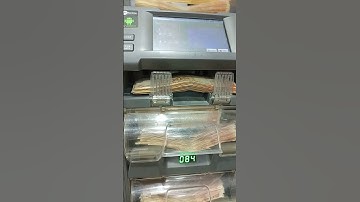SORTING OFPKR 5000 NOTE WITH SORTING MACHINE GRG