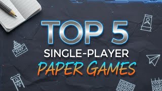 Top 5 single player paper games | play at home screenshot 3