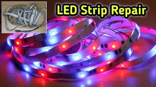 How to Repair LED Strip lights   At Home