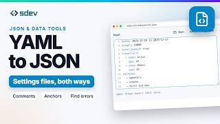 YAML to JSON Converter Online: Change YAML to JSON and JSON to YAML (Every Feature)