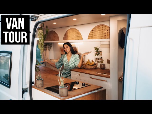 Die BESTE VAN TOUR, die du je gesehen hast! ∙ Off-Grid LUXUS Tiny Home Für Vollzeit Vanlife