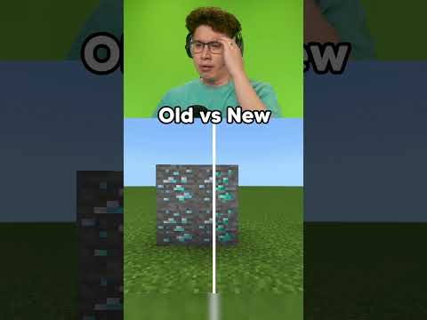 Minecraft New vs Old Textures!😱 #reaction