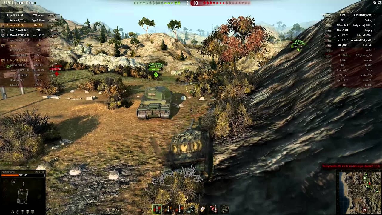World of Tanks 1080p --- Object268 --- Watch a good game (by unulmic)