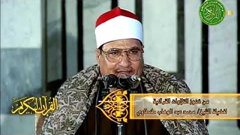 قراءة هادئة فنية للشيخ طنطاوي سورة المنافقين