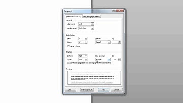 Formatting Default Font and Line Spacing in Word 2010 (Windows)