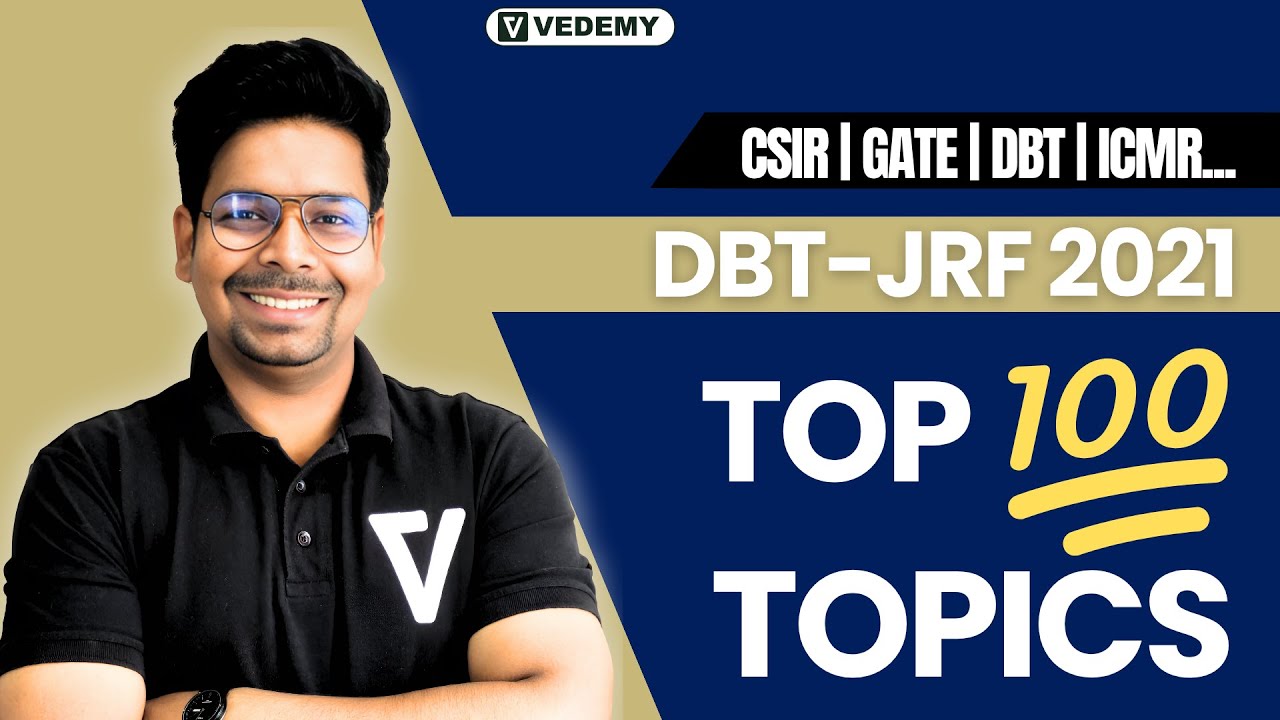 Top 100 Topics for DBT JRF | Target DBT JRF 2021 | Virendra Singh | Must Watch