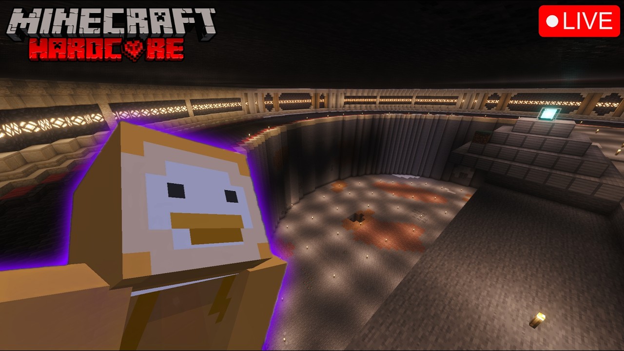 Hardcore Minecraft LIVE! - Villager Trading Hall Finalising!