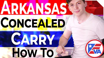 Can I carry a gun in my car without a permit in Arkansas?
