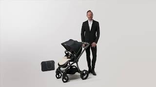 egg pushchair shadow black