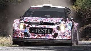 2017 Citroën C3 WRC Sound - Test in Italy