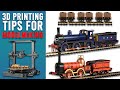 Tips & Tricks For 3D Printing Railway Models