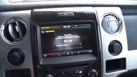 Pairing a bluetooth phone to SYNC with MyFord Touch