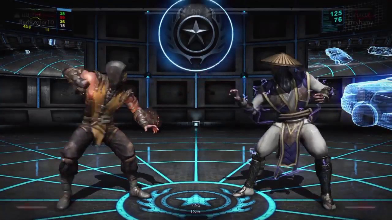  Mortal Kombat X - Red Raptor (Hellfire Scorpion) vs. Flappysamyhamy (Displacer Raiden)