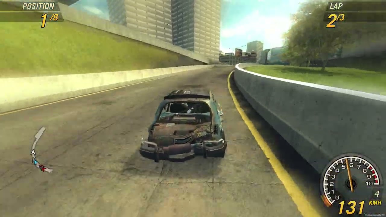 FlatOut 2 Gameplay Part 20 [4K 60FPS PC] No Commentary