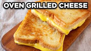 Oven Baked Grilled Cheese | Sheet Pan Grilled Cheese in Bulk