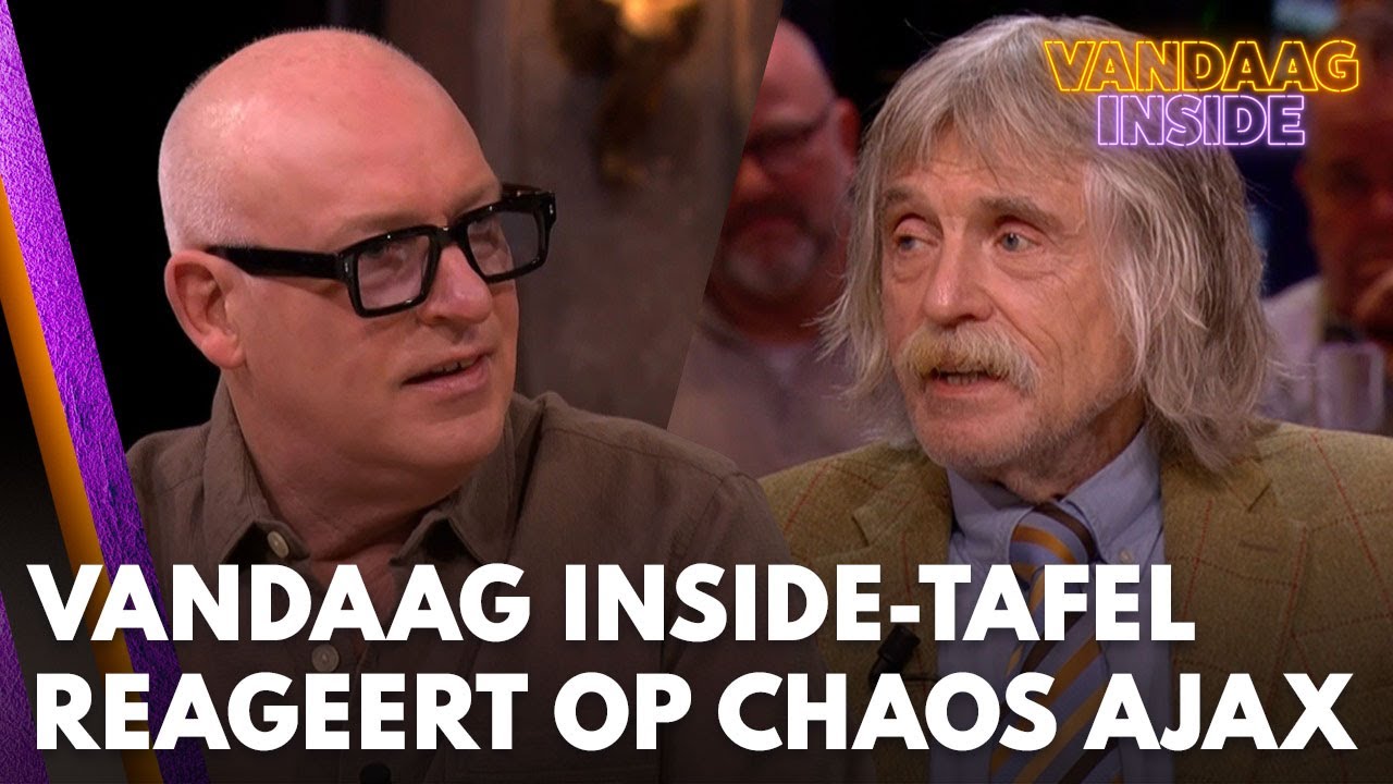 Vandaag Inside-tafel reageert op chaos bij Ajax rondom Alex Kroes en Michael van Praag