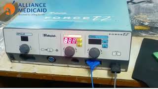 VALLEYLAB FORCE EZ  HOW TO USE