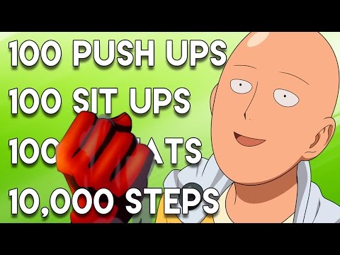 ONE PUNCH MAN 30 DAY CHALLENGE - ONE PUNCH MAN 30 DAY CHALLENGE
