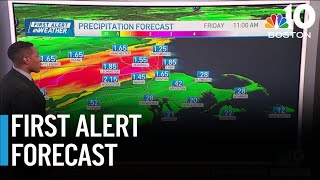 Another sweltering day, but change is on the way