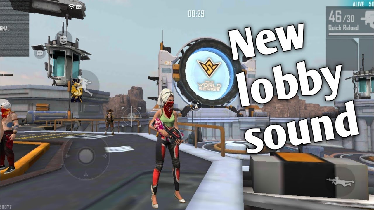 free fire world series new lobby (theme song)