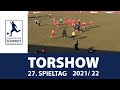 Regionalliga Südwest: Die Torshow zum 27. Spieltag 2021/2022