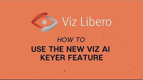Viz Minute: Quickly detect players with one click with Viz AI Keyer in Viz Libero