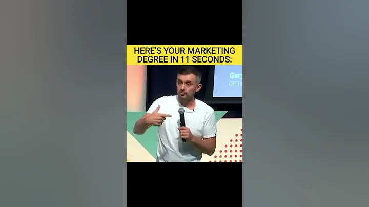 Here's an Entire Marketing Degree in 11 Seconds #Shorts