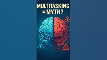 Multitasking = Myth? #MultitaskingMyth #Focus #BrainFacts #DidYouKnow #Shorts #Productivitytips