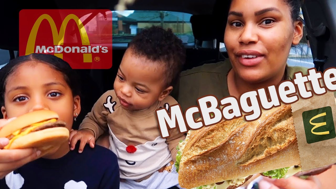 MCDONALDS NEW MCBAGUETTE MUKBANG | beaucoup trop sec 😞
