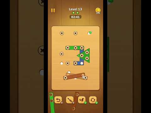 Wood Nuts Bolts Game #shorts