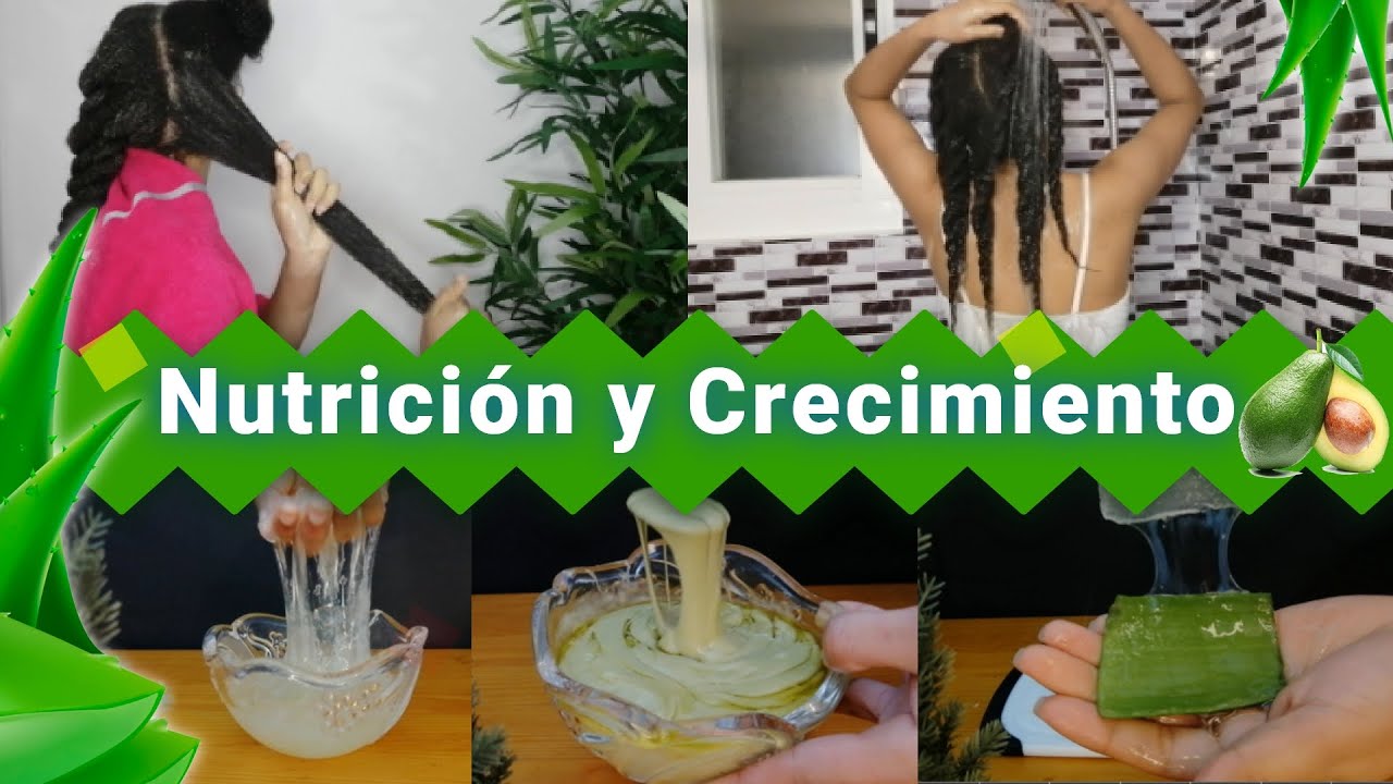 MASCARILLA DE AGUACATE Y SÁBILA para el CABELLO AFRO| Mascarilla Casera el Cabello AFRO. - YouTube