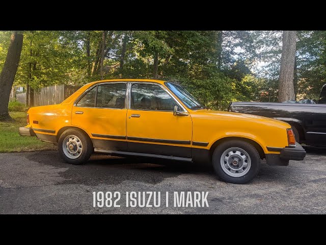 Rare )1982 Isuzu i mark diesel. walk around and start. - YouTube