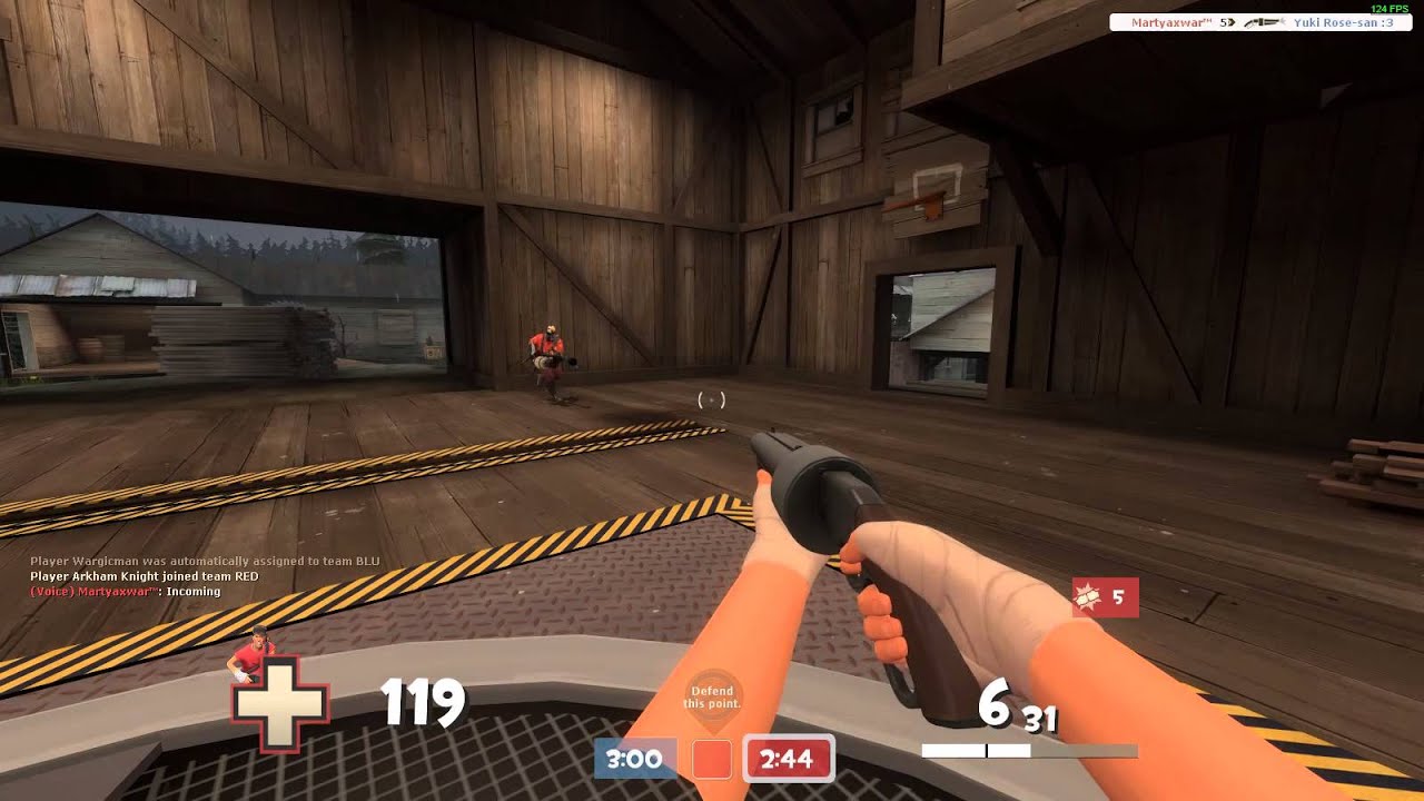 Team Fortress 2 Scout KOTH Sawmill Gameplay YouTube