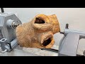 Woodturning  my best firewood transformation into a stunning project