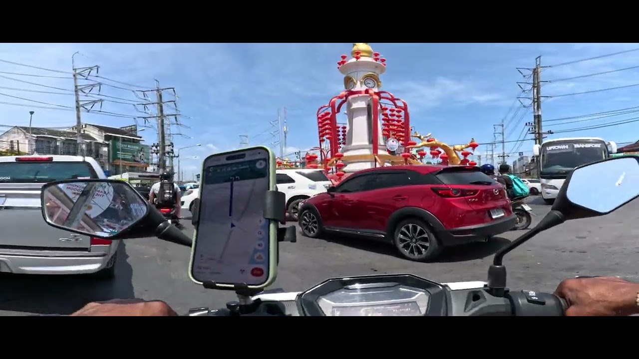 #reels #trending #thailand #viral #duet #fypシ #automobile #fun #fyp #buddha #scooter #travel