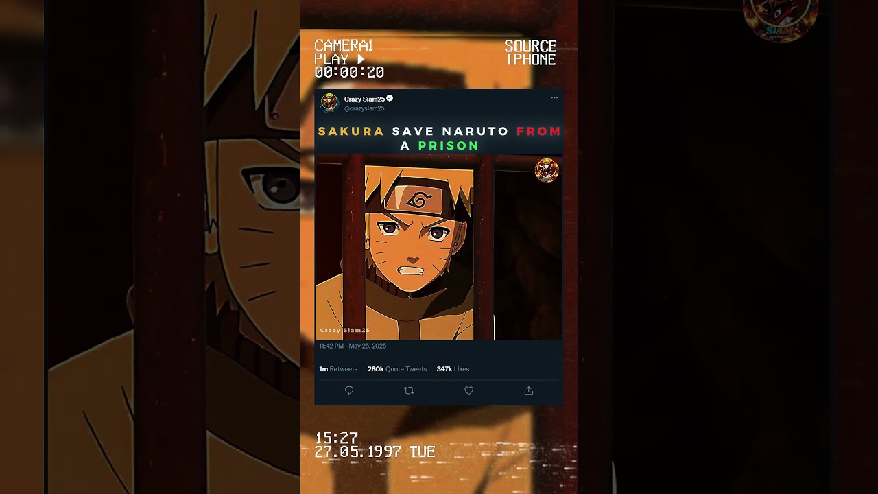 SAKURA SAVE NARUTO FROM A PRISON🥺