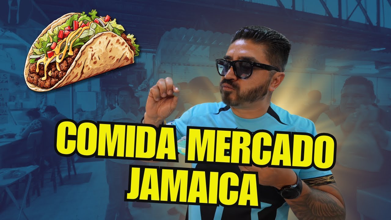 ¿Qué comer en el MERCADO JAMAICA? Huaraches, Tacos, TEPACHE y mas!!