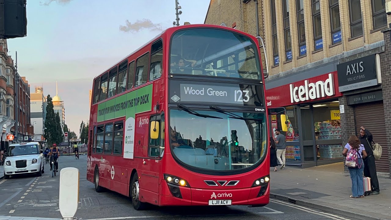 London buses at Ilford 16/08/24