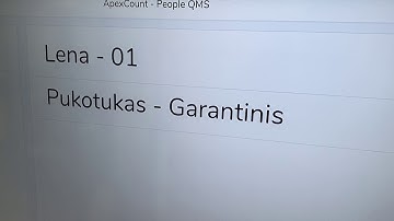 ApexCount People QMS - Queue Management System