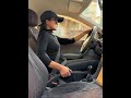 Student driver stuck, instructor shows easy way out of parking lot. #GoodCarRecommendation