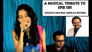 Naguva Nayana Madhura Mouna- kannada song- Amulya.wmv | a musical tribute to spb sir