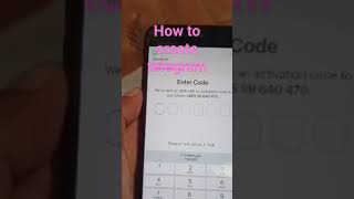របៀបបង្កើតTelegram #shorst