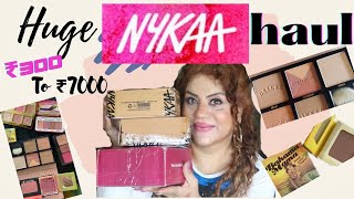 HUGE NYKAA HAUL! I Spent Rs.25000 buying Makeup!  Milly Moitra