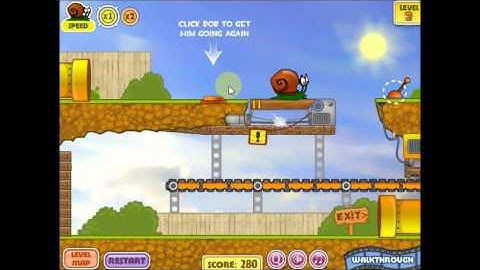 Snail Bob Walkthrough | Snail Bob 2 Level 1-3