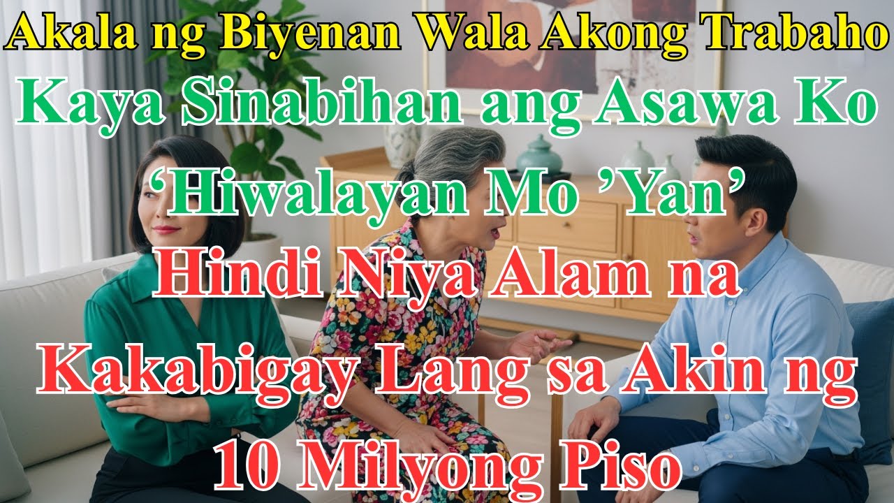 Akala ng Biyenan Wala Akong Trabaho Kaya Sinabihan ang Asawa Ko: ‘Hiwalayan Mo ’Yan’ Hindi Niya Alam