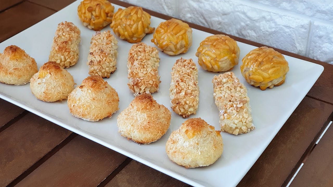 Panellets De Pinones Almendras Y Coco Receta Tradicional Catalana Youtube 