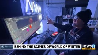 Artist prepares interactive piece for World of Winter