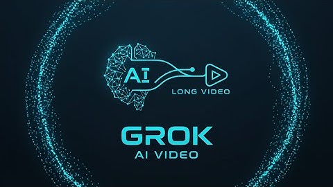 Free Ai Long Video Generation With Grok. ai bangla l  Ai logo video l ai video 